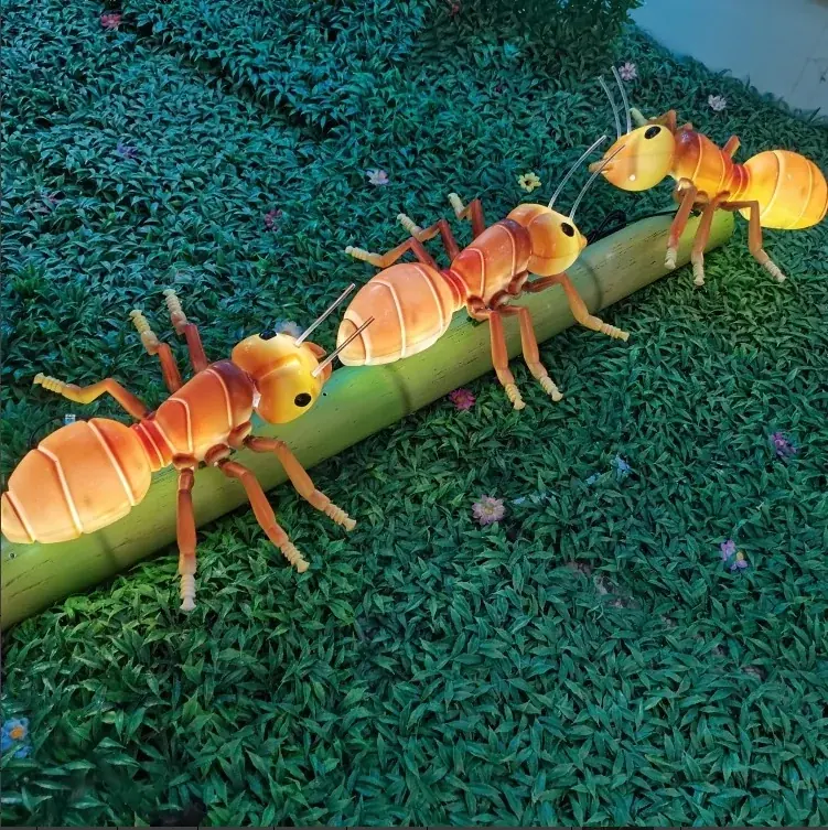 glowing ant — dynamic insect landscape light by Dengqi Lighting