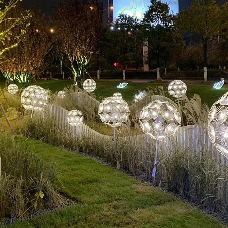 dandelion floor light for night tour and landscape projects — Floor-mounted Light series by Dengqi Lighting