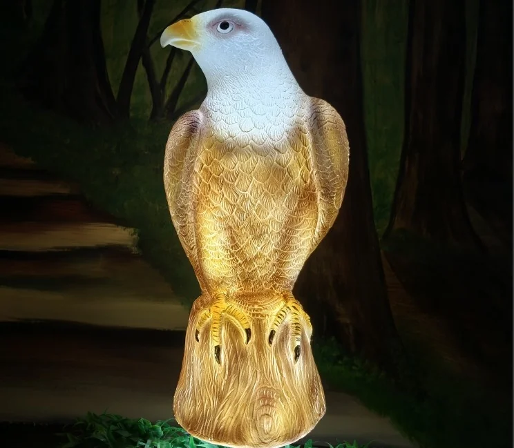 glowing eagle — dynamic insect landscape light by Dengqi Lighting