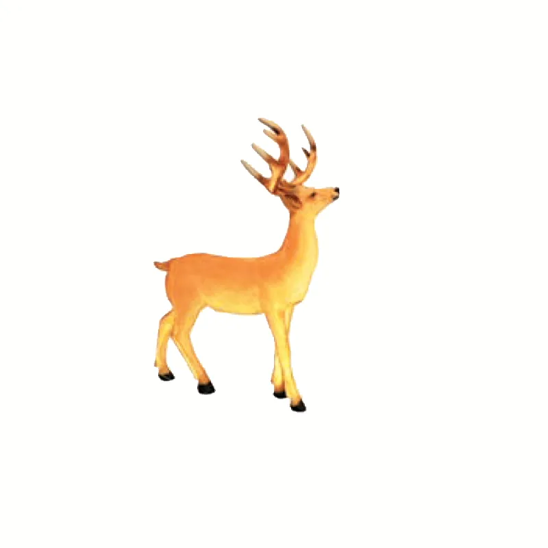 illuminated FRP deer for night tour and landscape projects — Illuminated FRP Animal series by Dengqi Lighting