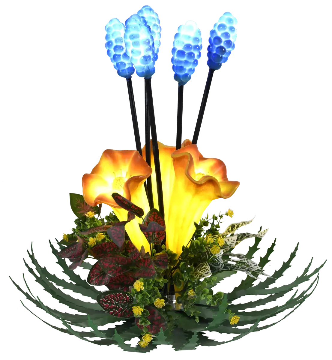 giant bloom flower light for night tour and landscape projects — Avatar LED Plant series by Dengqi Lighting