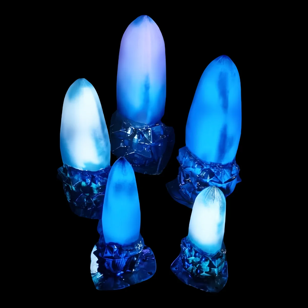 glowing stalagmite light for night tour and landscape projects — Avatar LED Plant series by Dengqi Lighting