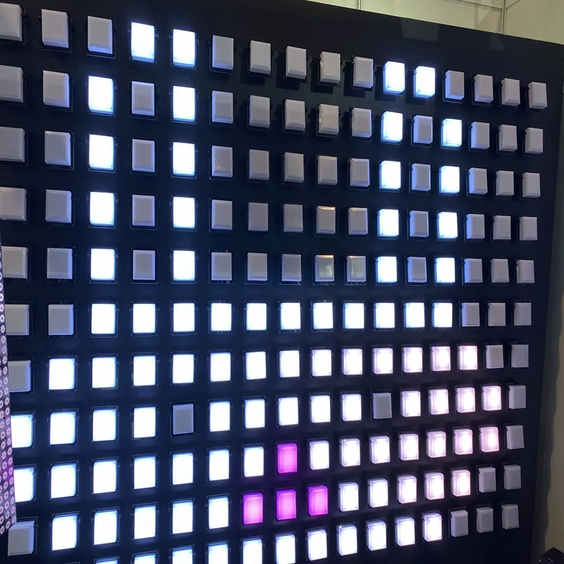 interactive LED light wall for night tour and landscape projects — Interactive Lighting Installation series by Dengqi Lighting