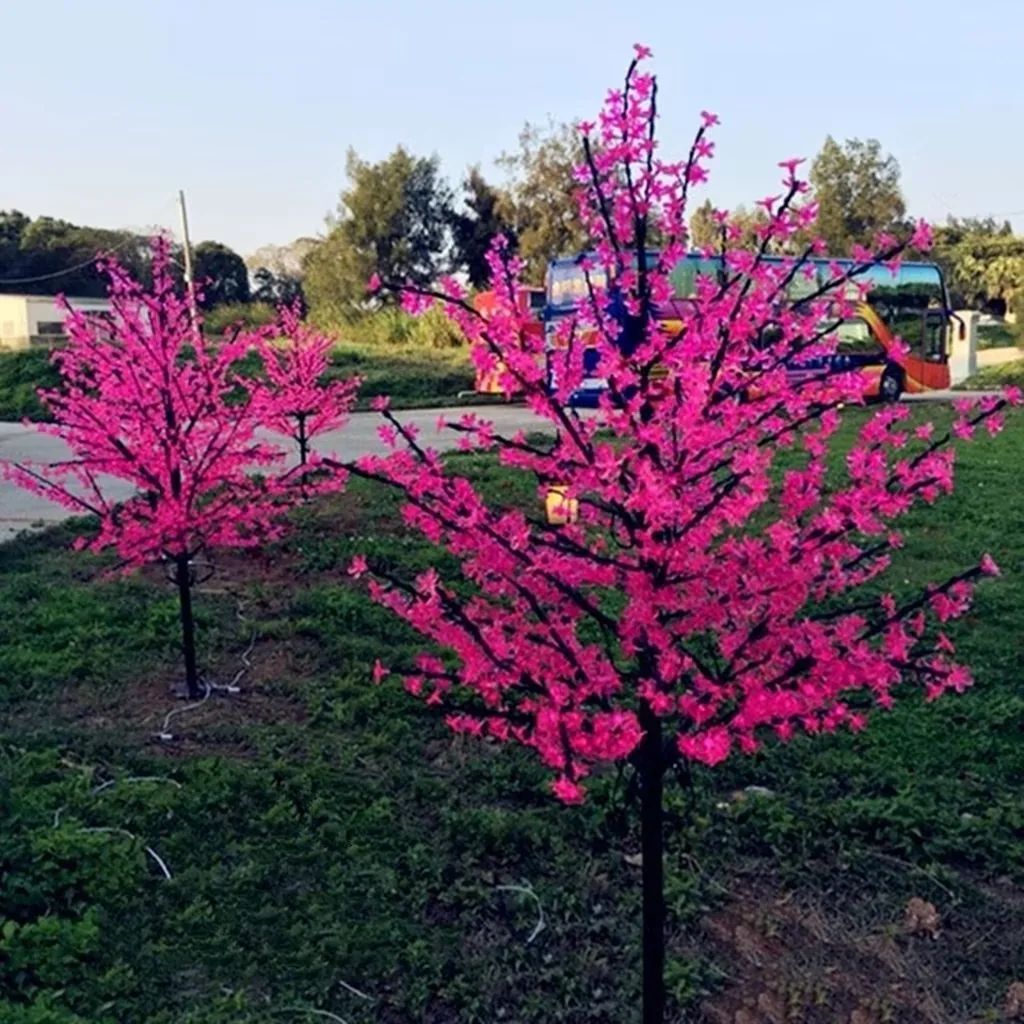 luminous LED tree light for night tour and landscape projects — Luminous Tree Light series by Dengqi Lighting