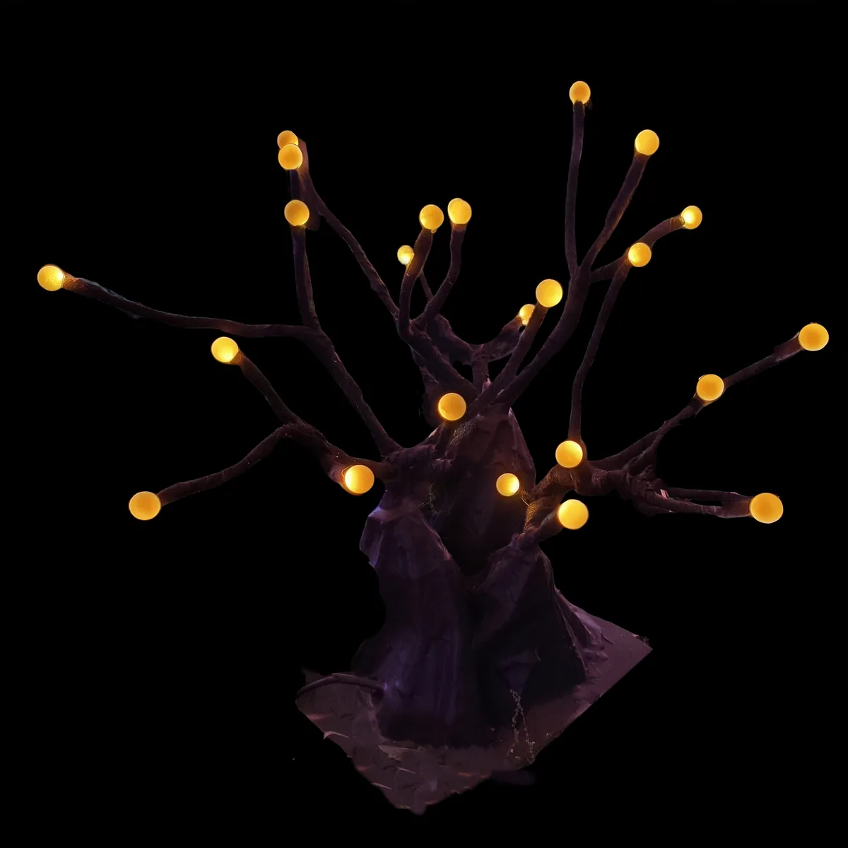 glowing pearl tree for night tour and landscape projects — Avatar LED Plant series by Dengqi Lighting