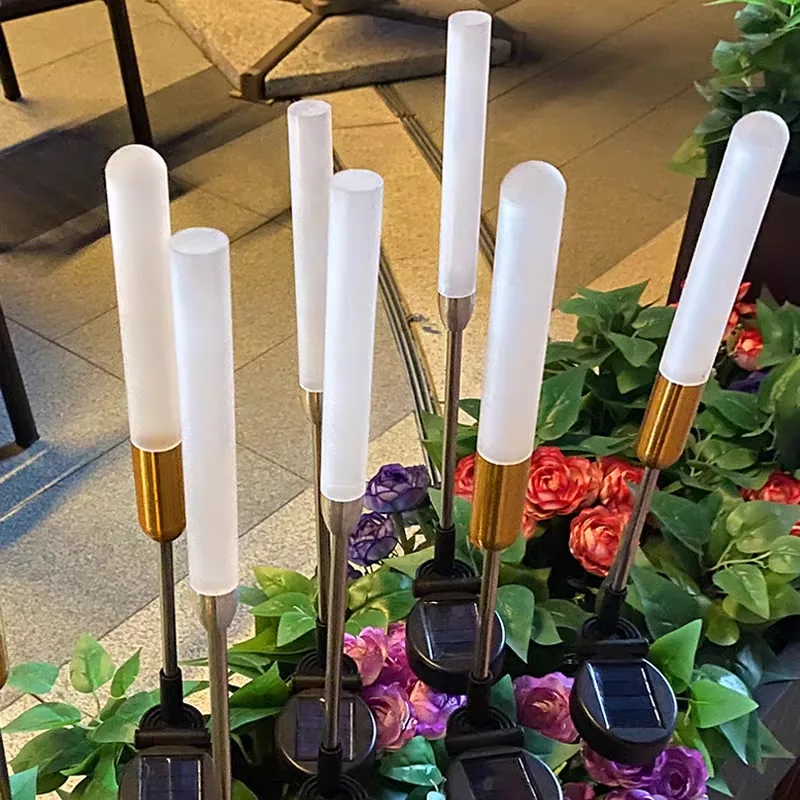 glowing reed stick light for night tour and landscape projects — Floor-mounted Light series by Dengqi Lighting
