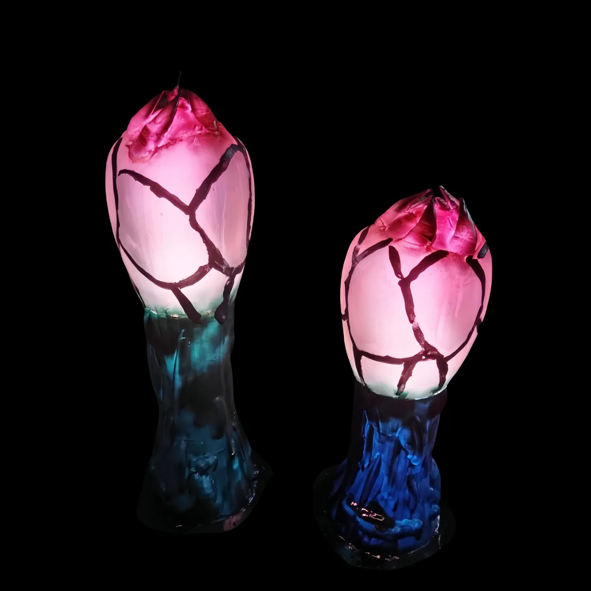 glowing sacred fruit light for night tour and landscape projects — Avatar LED Plant series by Dengqi Lighting