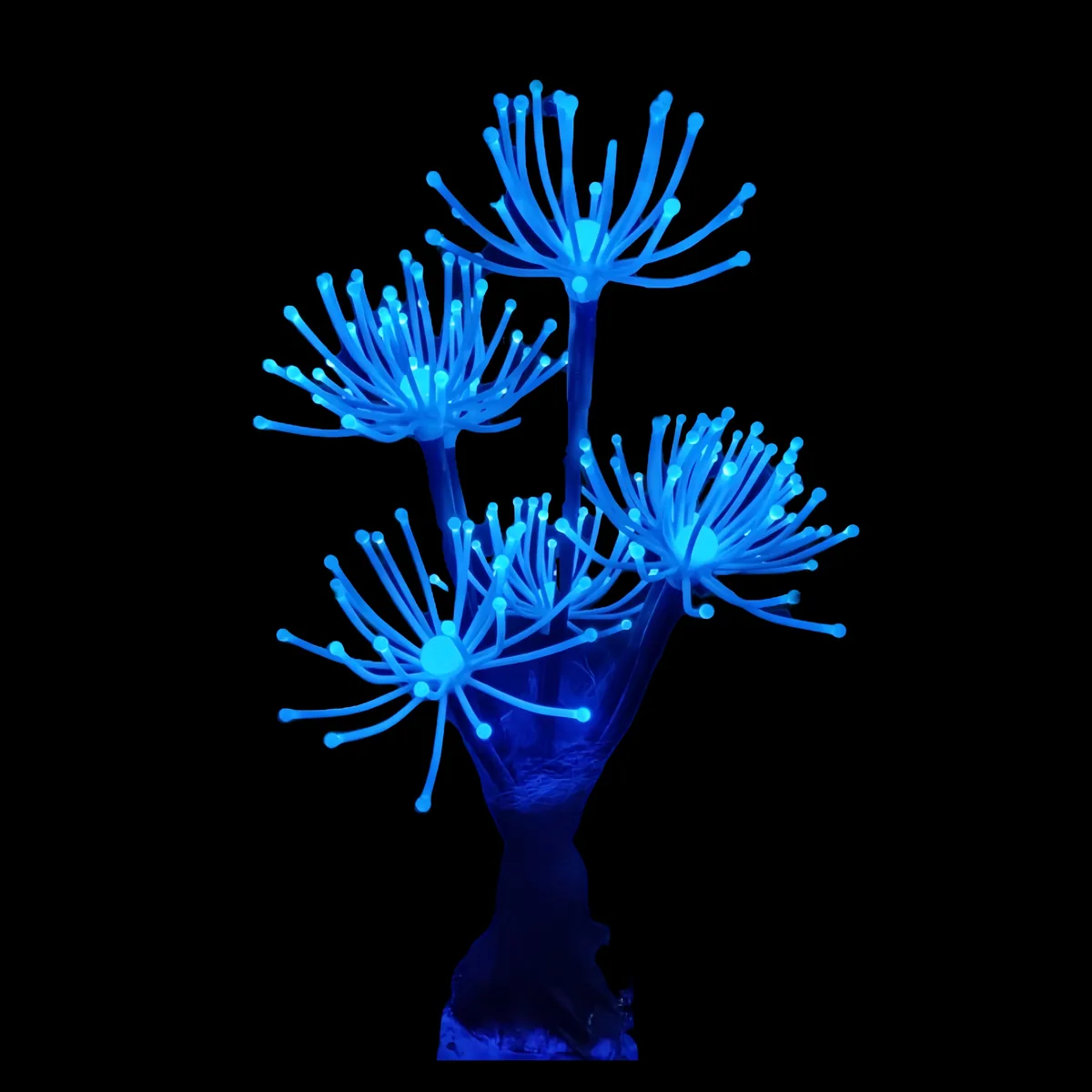 seven-head chrysanthemum light for night tour and landscape projects — Avatar LED Plant series by Dengqi Lighting